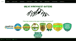 Desktop Screenshot of greatnwgutters.com